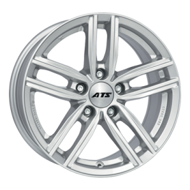 Jante aluminium ATS Antares, 7x17 ET43 5x112 57,1, polar-silber