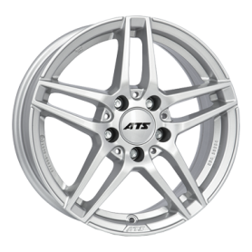 Jante aluminium ATS Mizar, 6,5x17 ET49 5x112 66,5, polar-silber