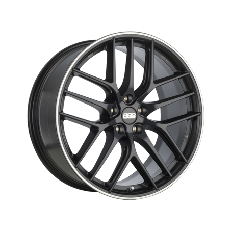 Jante aluminium BBS CC-R, 9x19 ET42 5x112 82, schwarz matt