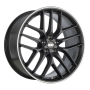 Jante aluminium BBS CC-R, 9x19 ET42 5x112 82, schwarz matt