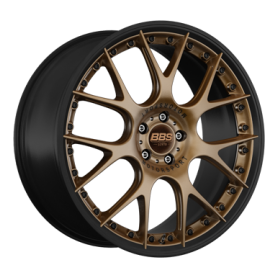 Jante aluminium BBS CH-R II, 8,5x20 ET42 5x112 82, bronze matt/schwarz