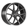 Jante aluminium BBS CI-R, 8,5x19 ET27 5x112 82, schwarz matt