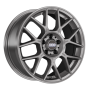 Jante aluminium BBS XR, 8,5x19 ET44 5x112 82, platinum silber