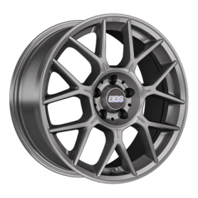 Jante aluminium BBS XR, 8,5x20 ET44 5x112 82, platinum silber