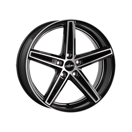 Jante aluminium Oxigin 18 Concave, 7,5x17 ET35 5x100 63,4, black full polish HD