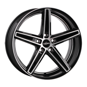 Jante aluminium Oxigin 18 Concave, 7,5x18 ET35 5x112 66,6, black full polish HD