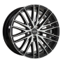 Jante aluminium Oxigin 19 Oxspoke, 7,5x17 ET35 5x100 63,4, black full polish