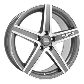 Jante aluminium Momo Hyperstar EVO, 7x16 ET45 5x114,3 72,3, matt anthracite diamond cut