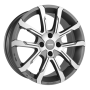 Jante aluminium Momo Quantum EVO, 7x17 ET38 4x108 72,3, matt anthracite diamond cut