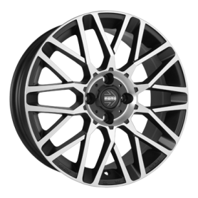 Jante aluminium Momo Revenge EVO, 7x16 ET35 4x100 72,3, matt black diamond cut