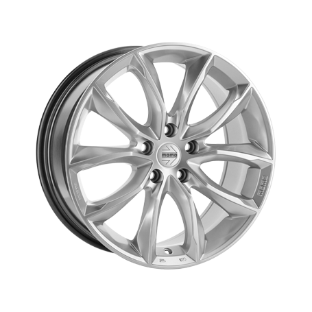 Jante aluminium Momo Screamjet, 8x17 ET42 5x120 79,6, hyper silver