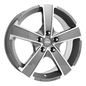 Jante aluminium Momo Win Pro EVO, 6,5x16 ET35 5x110 65,1, glossy anthracite diamond cut