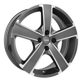 Jante aluminium Momo Win Pro EVO, 6,5x16 ET38 4x100 72,3, glossy anthracite diamond cut