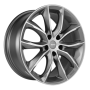 Jante aluminium Momo Screamjet EVO, 8x17 ET45 5x108 72,3, matt anthracite diamond cut