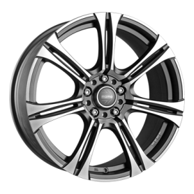 Jante aluminium Momo Next EVO, 7x17 ET42 5x114,3 72,3, matt anthracite diamond cut