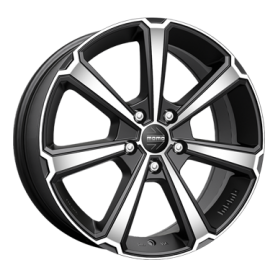 Jante aluminium Momo Legend, 7,5x18 ET18 4x108 65,1, matt black polished