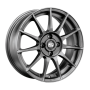 Jante aluminium MSW 85, 6x15 ET22 4x108 65,1, matt gunmetal