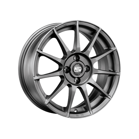 Jante aluminium MSW 85, 6x15 ET42 4x108 63,4, matt gunmetal