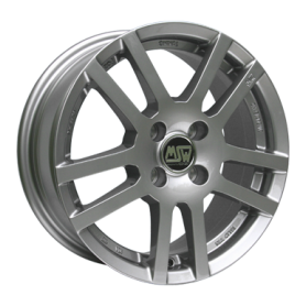 Jante aluminium MSW 22, 6x15 ET22 4x108 65,1, grey silver