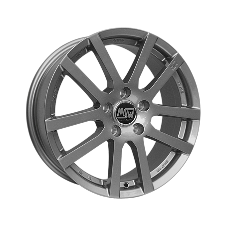 Jante aluminium MSW 22, 6x15 ET38 5x100 57,1, grey silver