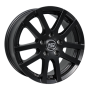 Jante aluminium MSW 22, 6x15 ET35 4x100 63,4, matt black