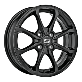 Jante aluminium MSW X4, 5,5x14 ET24 4x108 65,1, matt black