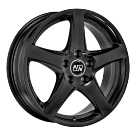 Jante aluminium MSW 78, 6,5x16 ET41 5x112 57,06, gloss black