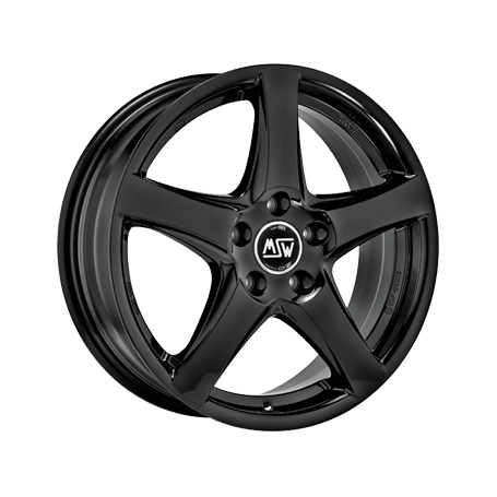 Jante aluminium MSW 78, 6,5x16 ET41 5x112 57,06, gloss black