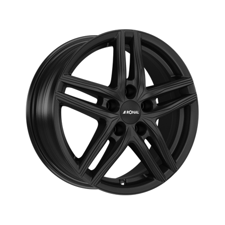 Jante aluminium Ronal R65, 6,5x16 ET40 5x108 76, jetblack-matt