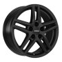 Jante aluminium Ronal R65, 6,5x16 ET40 5x108 76, jetblack-matt