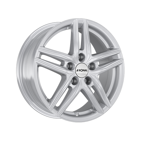 Jante aluminium Ronal R65, 6,5x16 ET22 5x112 66,5, silber