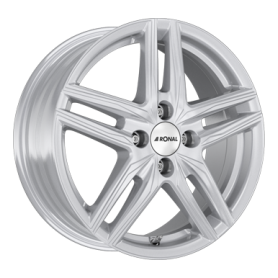 Jante aluminium Ronal R65, 6,5x16 ET20 4x108 65,03, silber