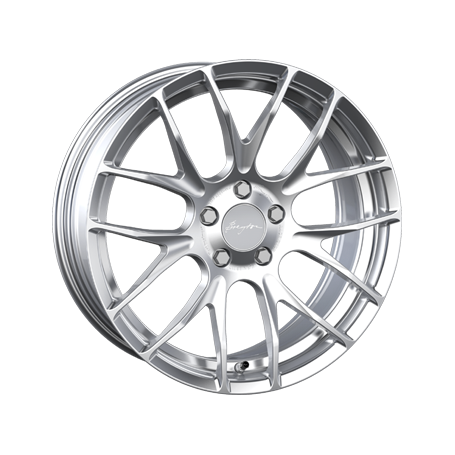 Jante aluminium Breyton Race GTS-R, 7x18 ET48 5x112 66,5, hyper silver undercut