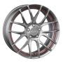 Jante aluminium Breyton Race GTS-R, 7x18 ET48 5x112 66,5, matt gun red circle undercut