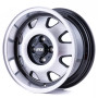 Jante aluminium ATS Cup-Rad, 7x15 ET28 4x100 63,3, diamant-schw. front-/hornpol.