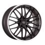 Jante aluminium Barracuda Voltec T6, 8x18 ET32 5x100 73,1, PureSports / Color Trim weiss