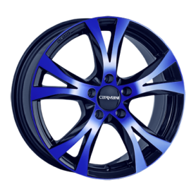 Jante aluminium Carmani 9 Compete, 6,5x15 ET45 5x108 63,4, blue polish