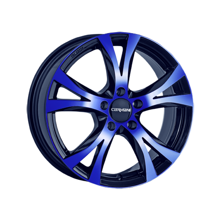 Jante aluminium Carmani 9 Compete, 6,5x15 ET45 5x114,3 72,6, blue polish