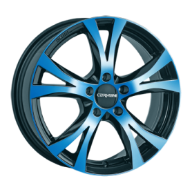 Jante aluminium Carmani 9 Compete, 6,5x15 ET48 5x112 57,1, light blue polish