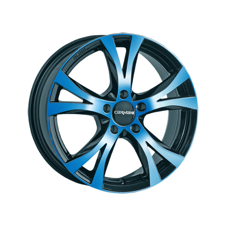 Jante aluminium Carmani 9 Compete, 6,5x16 ET38 5x100 63,4, light blue polish